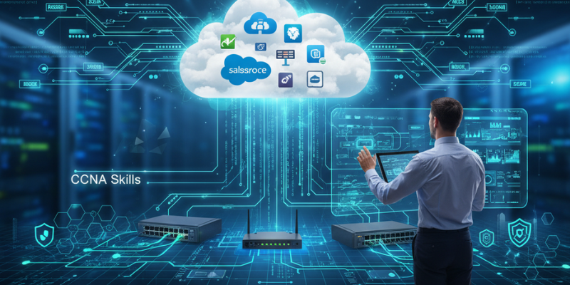 How CCNA Knowledge Helps in Managing Salesforce Cloud Systems